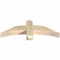 Ekena Millwork Bellingham Rough Sawn Timber Gable Bracket, Douglas Fir, 36"W x 12"H x 4"D x 4"F, 8/12 Pitch GBW036X12X0404BEL00RDF - alternate 5